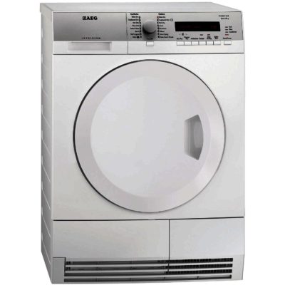 AEG Lavatherm T75380AH2 8kg Heat Pump Tumble Dryer in White AEG Lavatherm T75380AH2 8kg Heat Pump Tumble Dryer in White